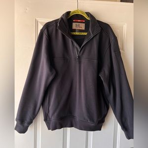 Navy blue 5.11 tactical 1/4 zip sweater